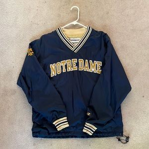 Vintage Notre Dame Windbreaker